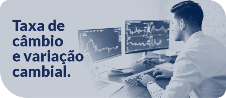 Read more about the article Taxa de câmbio e variação cambial